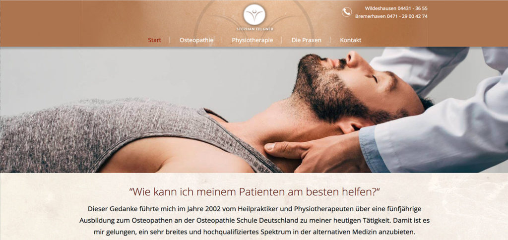 Stephan Felgner Praxis für Osteopathie